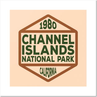 Channel Islands National Park badge Posters and Art